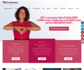 Heartrepreneur.com(Heart-repreneur® LLC) Screenshot