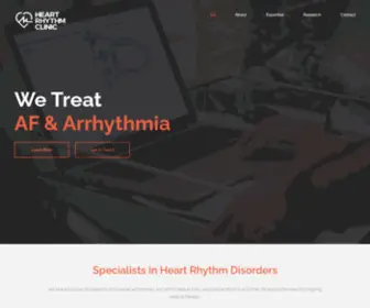 Heartrhythmclinic.com.au(Heart Rhythm Clinic) Screenshot