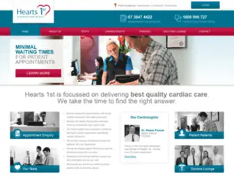 Hearts1ST.com(Hearts 1st) Screenshot