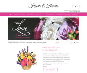 Heartsandflowersalvarado.com(Alvarado Florist) Screenshot