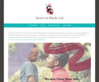 Heartsandmindslab.com(Hearts & Minds Lab) Screenshot