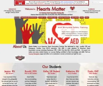 Heartsmatterllc.com(Hearts Matter L.L.C) Screenshot