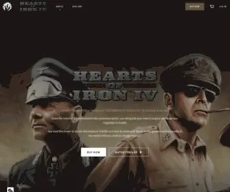 Heartsofiron4.com(Your ability to lead your nation) Screenshot