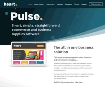 Heartsystems.co.uk(Ecommerce software for business and workwear supplies) Screenshot