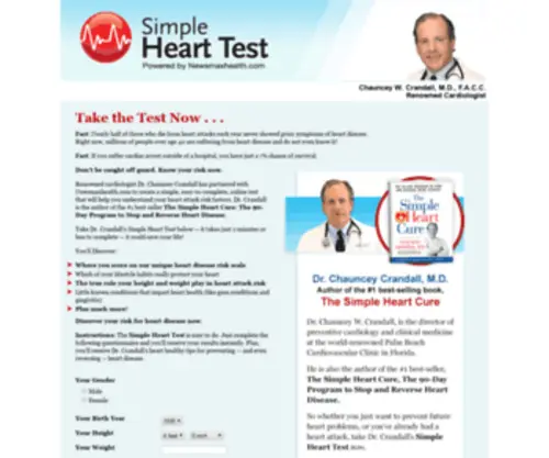 Hearttest911.com(HeartTest) Screenshot