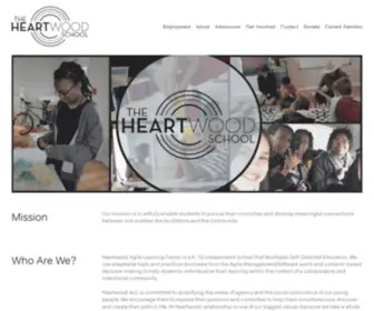 Heartwoodalc.org(Heartwood Agile Learning Center) Screenshot