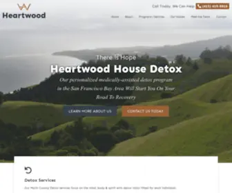 Heartwooddetox.com(Alcohol & Drug Detox San Francisco CA) Screenshot