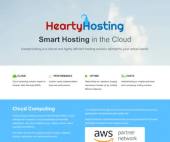 Heartyhosting.com(Hosting) Screenshot