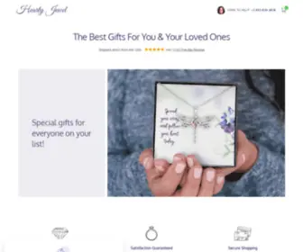 Heartyjewel.com(Your Jewelry Gift) Screenshot