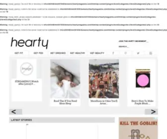 Heartymagazine.com(Hearty magazine) Screenshot