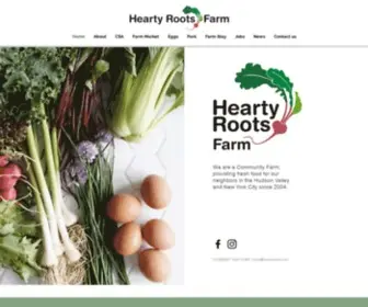 Heartyroots.com(Hearty Roots) Screenshot