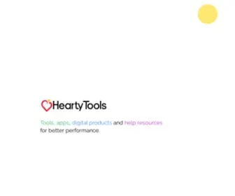 Heartytools.com(Hearty Tools) Screenshot