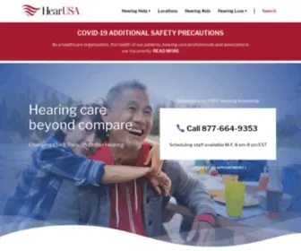 Hearusa.com(Hearing Aids & Hearing Care Experts) Screenshot