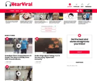 Hearviral.com(HearViral) Screenshot