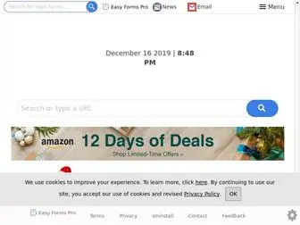 Heasyformsprodcwsto.com(Easy Forms Pro) Screenshot