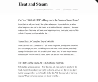 Heatandsteam.com(Heat and Steam) Screenshot