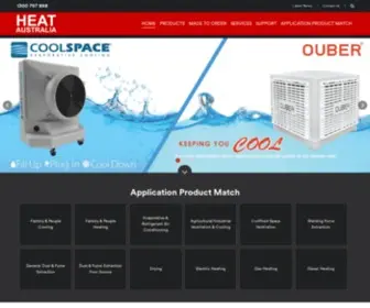 Heataustralia.com.au(Heat Australia Pty Ltd) Screenshot