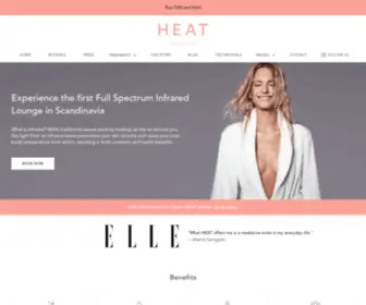 Heatbysophialie.com(Infraröd Bastu Stockholm) Screenshot