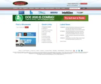 Heatcraftrpd.com(Commercial Refrigeration Products) Screenshot