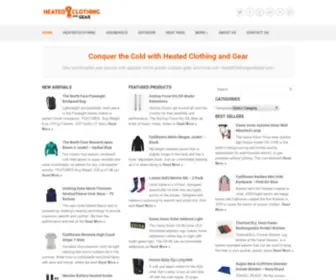 Heatedclothingandgear.com(Conquer the Cold with Heated Clothing and Gear) Screenshot