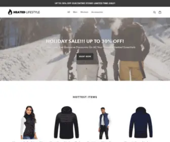 Heatedlifestyle.com(Heated Lifestyle Store) Screenshot