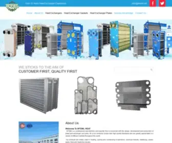 Heatexchangersgasket.com(China Heat Exchangers) Screenshot