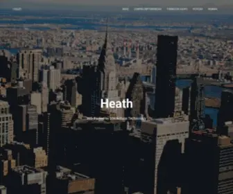 Heath.cl(Hth Backed by Blockchain technology) Screenshot