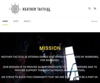 Heathentactical.net(Heathen Tactical LLC) Screenshot