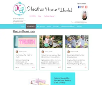 HeatheranneWorld.com(Heather-anne-world) Screenshot