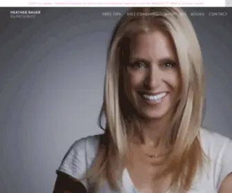 Heatherbauer.com(Heather Bauer Nutrition) Screenshot