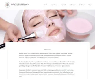 Heatherbrownstudio.com(Premium Beauty at Affordable Prices) Screenshot