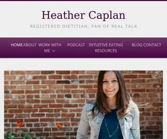 Heathercaplan.com(Heather Caplan) Screenshot