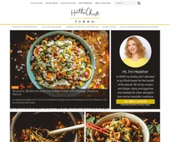 Heatherchristo.com(Heather Christo Deliciously Allergen Free Recipes) Screenshot
