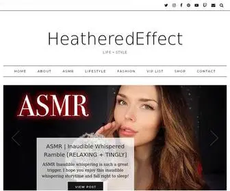 Heatheredeffect.com(Life) Screenshot