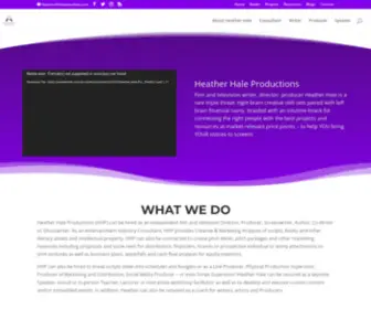 Heatherhale.com(Heather Hale) Screenshot