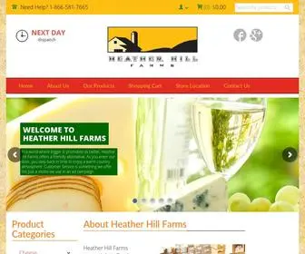 Heatherhillfarms.com(Heather Hill Farms) Screenshot