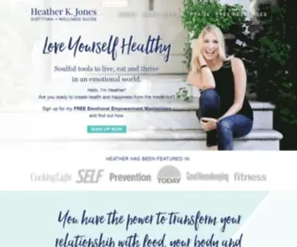 Heatherkjones.com(Heather K) Screenshot