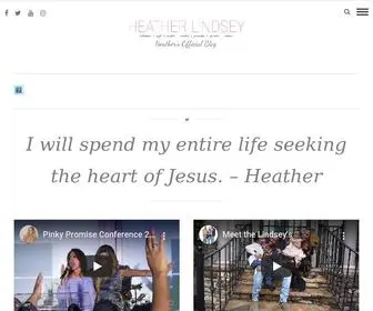 Heatherllindsey.com(Heather Lindsey) Screenshot