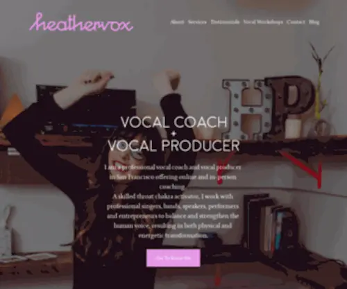 Heathervox.com(Heathervox) Screenshot