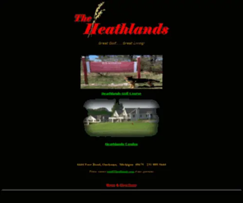 Heathlands.com(The Heathlands) Screenshot