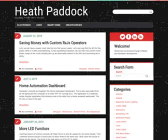 Heathpaddock.com(Heath Paddock) Screenshot