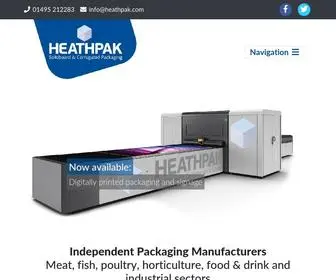 Heathpak.com(Home) Screenshot