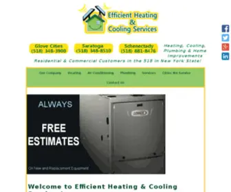 Heatingandcooling.services(Efficient Heating & Cooling Services) Screenshot