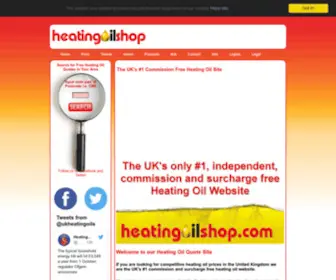 Heatingoilquotes.co.uk(HEATING OIL) Screenshot