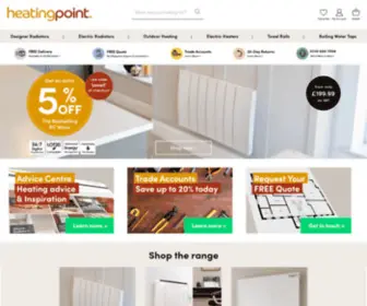 Heatingpoint.com(UK’s Favourite Heating Retailer) Screenshot