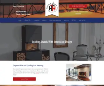 Heatingwhidbey.com(Heating Oak Harbor WA) Screenshot