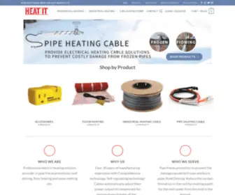 Heatitcable.com(Professional electric heating solution provider) Screenshot