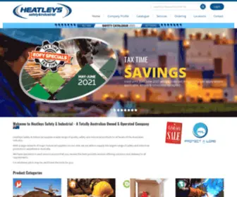 Heatleys.com.au(Heatleys Safety & Industrial) Screenshot