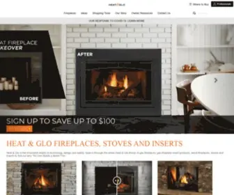 Heatnglo.com(Fireplaces) Screenshot