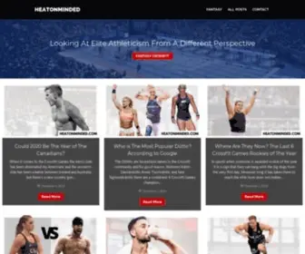 Heatonminded.com(The World of Crossfit From a Different Perspective) Screenshot